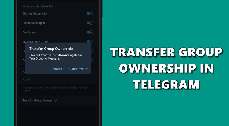 telegram sở hữu nhóm
