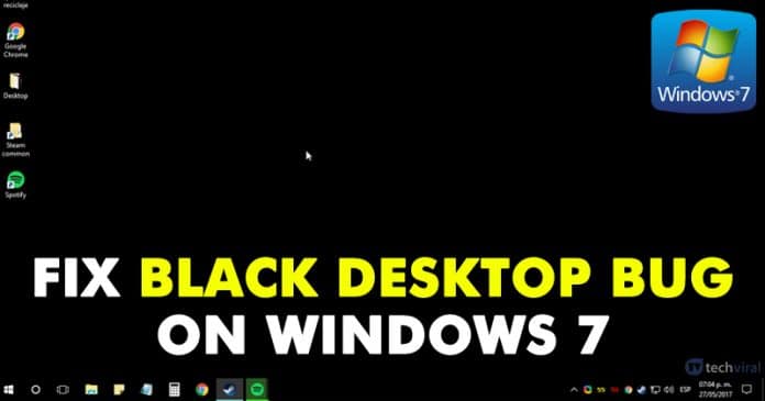 Cách khắc phục lỗi máy tính để bàn màu đen Windows 7 Máy vi tính