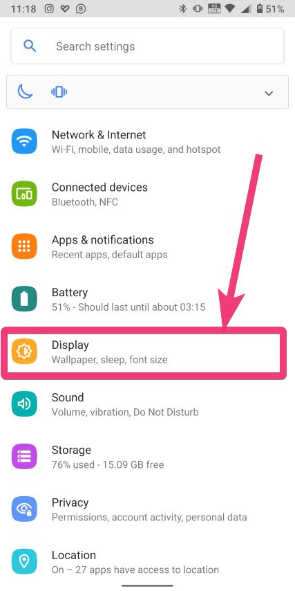 Chế độ tối trên Android 10 10 (Nhỏ)