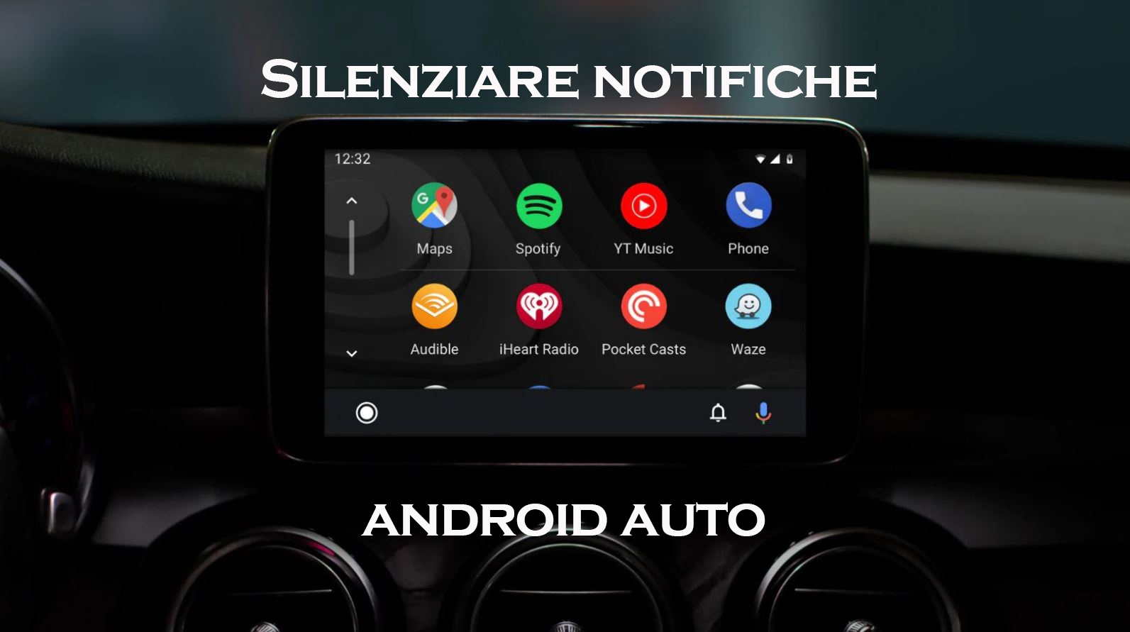 im lặng thông báo Android Auto