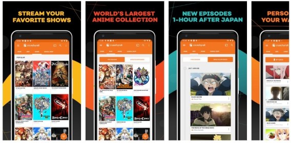 Crunchyroll Mod Apk Premium Hack cho Android Animes miễn phí