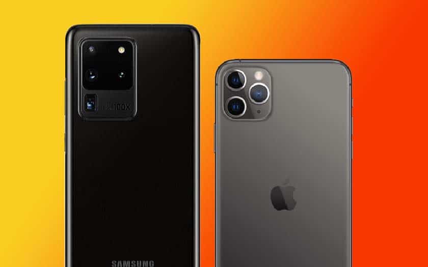 So sánh galaxy s20 ultra vs iphone 11 pro max 