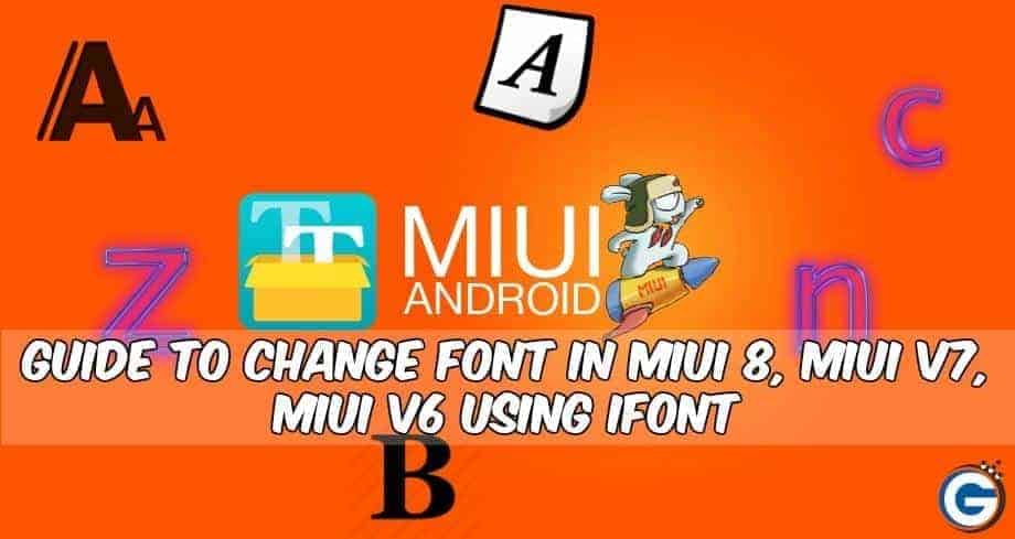 Thay đổi phông chữ trong MIUI