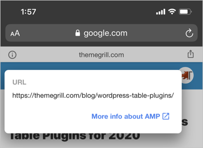 Xem trang AMP trong Tìm kiếm của Google