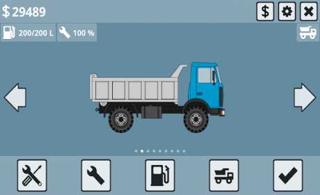 Mini Trucker - mô phỏng xe tải offroad 2D