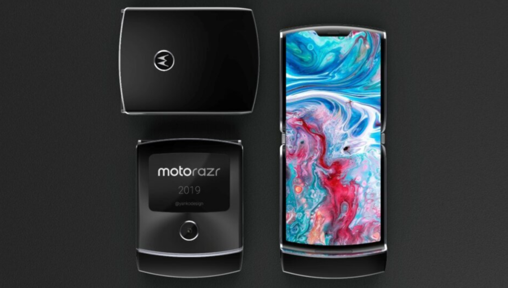 Motorola RAZR 2019 có kích thước rất nhỏ gọn, lý tưởng cho các túi nhỏ (Ảnh: Tiết lộ)