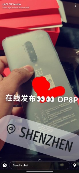 OnePlus 8 Pro Live Image được giới thiệu trước khi ra mắt vào tháng 3