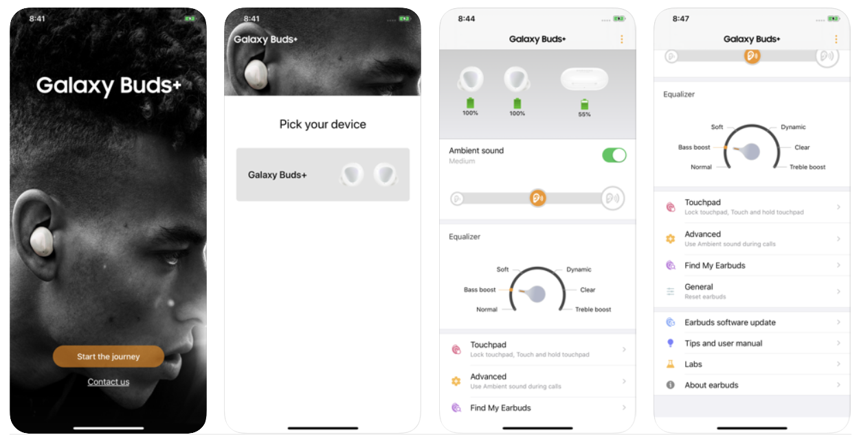   Một bản xem trước của Galaxy Ứng dụng Buds +, cho phép người dùng thay đổi cài đặt của nó, đã nhấn App Store vào tuần trước