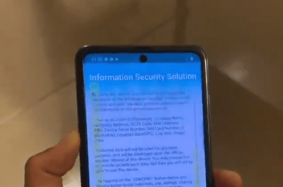 Samsung Galaxy Z Flip bị cáo buộc đã được phát hiện trong một video thực hành