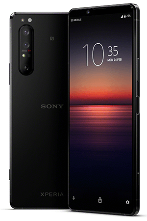 một loại điện thoại thông minh của hãng Sony 1 đen ii