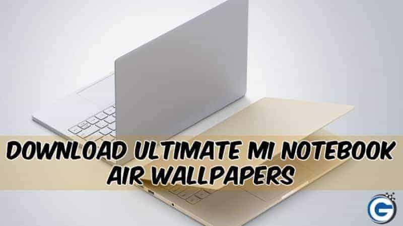 Ultimate Mi Notebook Air Wallpapers