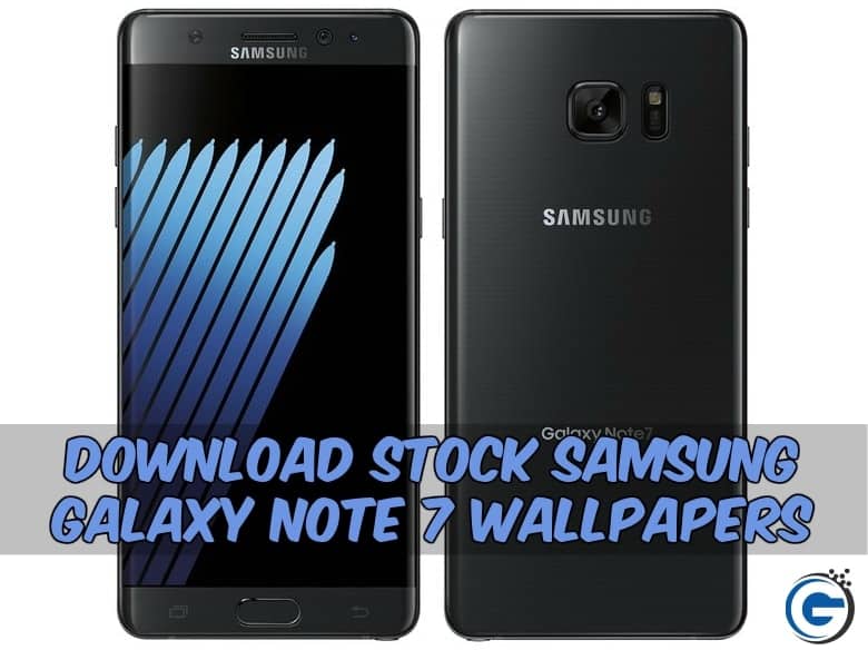 Cổ phiếu Samsung Galaxy Note 7  Hình nền