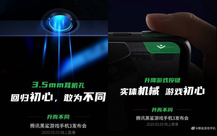 Cá mập đen Xiaomi 3 3.5mm