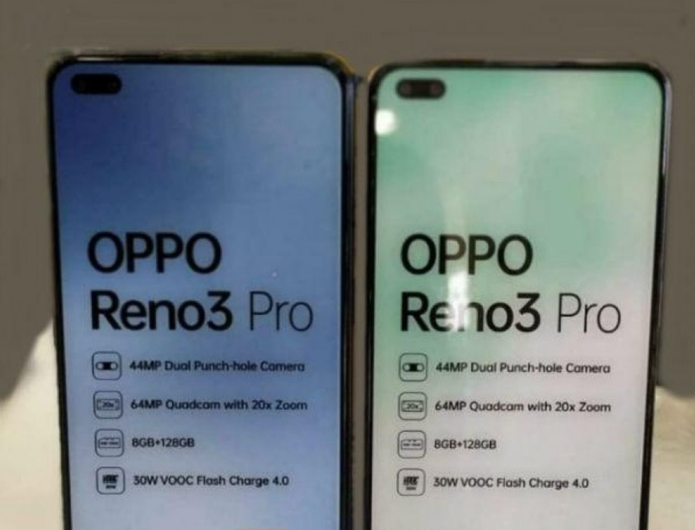 Đơn vị giả Ấn Độ Oppo Reno3 tiết lộ thông số kỹ thuật và chi tiết