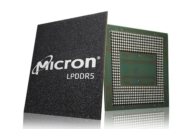 Vận chuyển Micron LPDDR5 DRAM