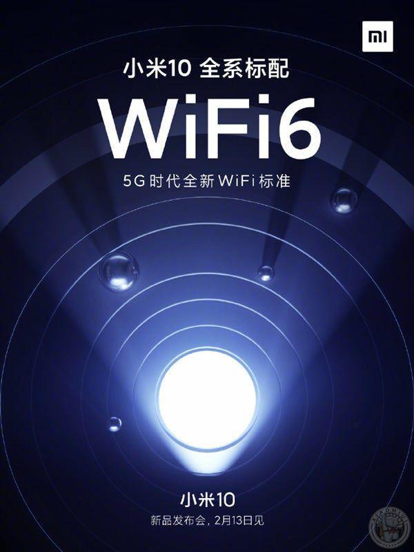 Xiaomi mi 10 wi-fi 6