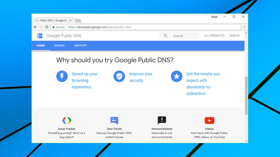 DNS công cộng của Google