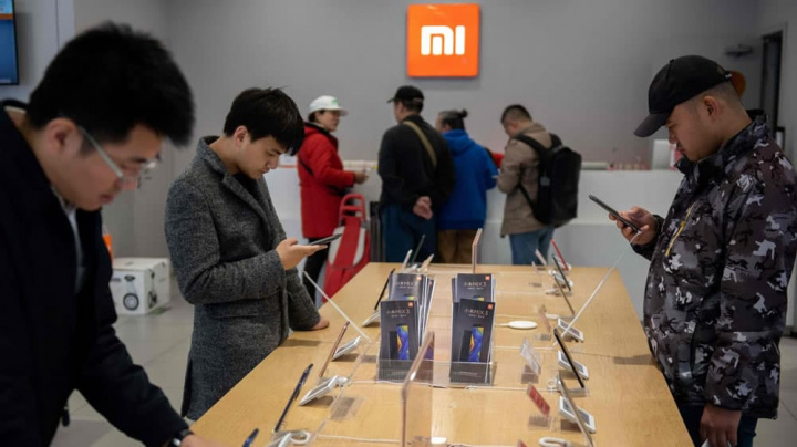 Hình ảnh cửa hàng Xiaomi tại Trung Quốc