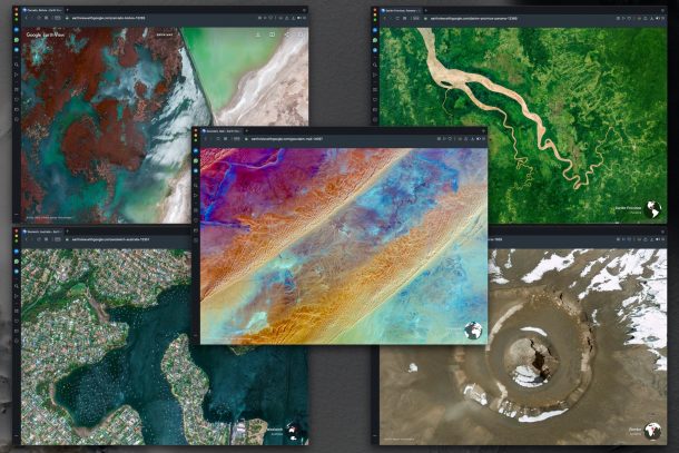 Lebih dari 1.000 gambar dari Google Earth untuk dilihat di desktop 3