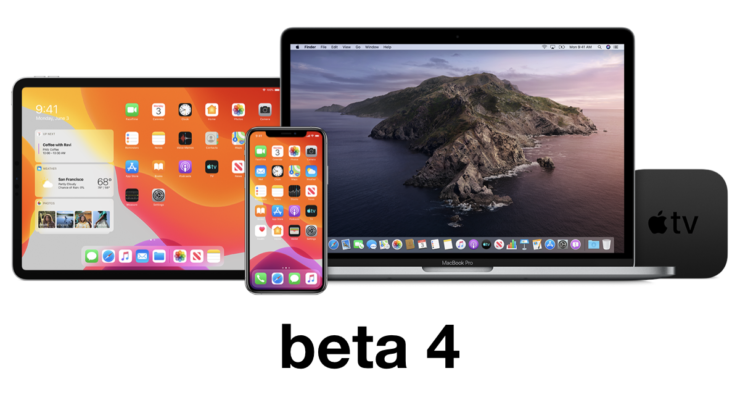 Beta 4 nhất 13.4 và iPadOS 13.4 bây giờ đã có