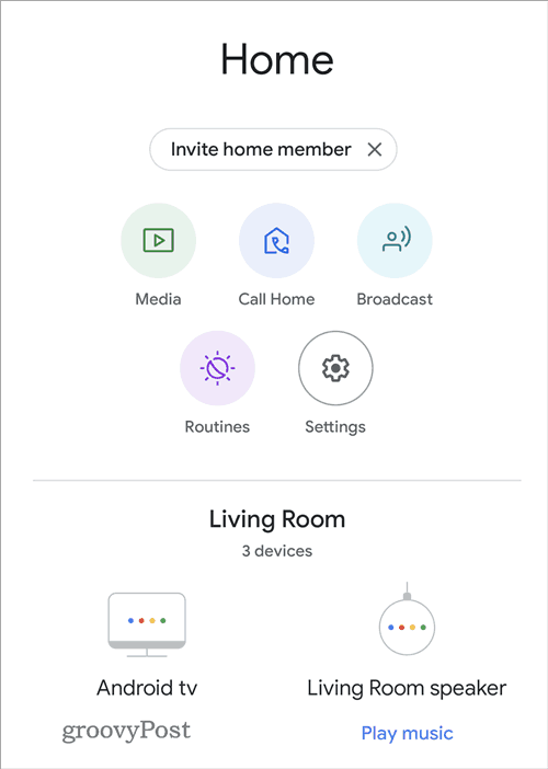 Bộ cân bằng âm thanh Google Home