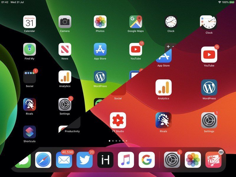 Cara mengubah ukuran ikon layar beranda di iPadOS