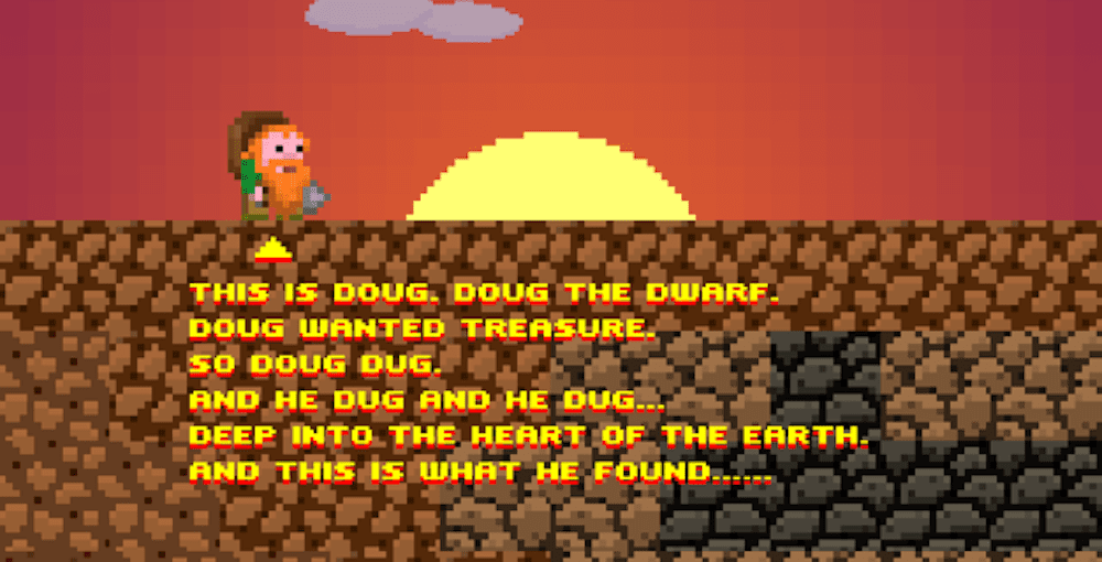 Digging Fantastic Roguelike "Doug Dug" được cập nhật với sự hỗ trợ toàn màn hình