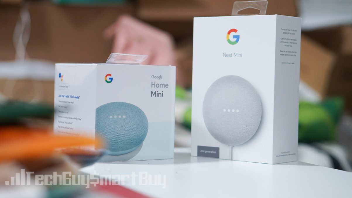 Google Home Mini vs.  Google Nest Mini: apa bedanya?
