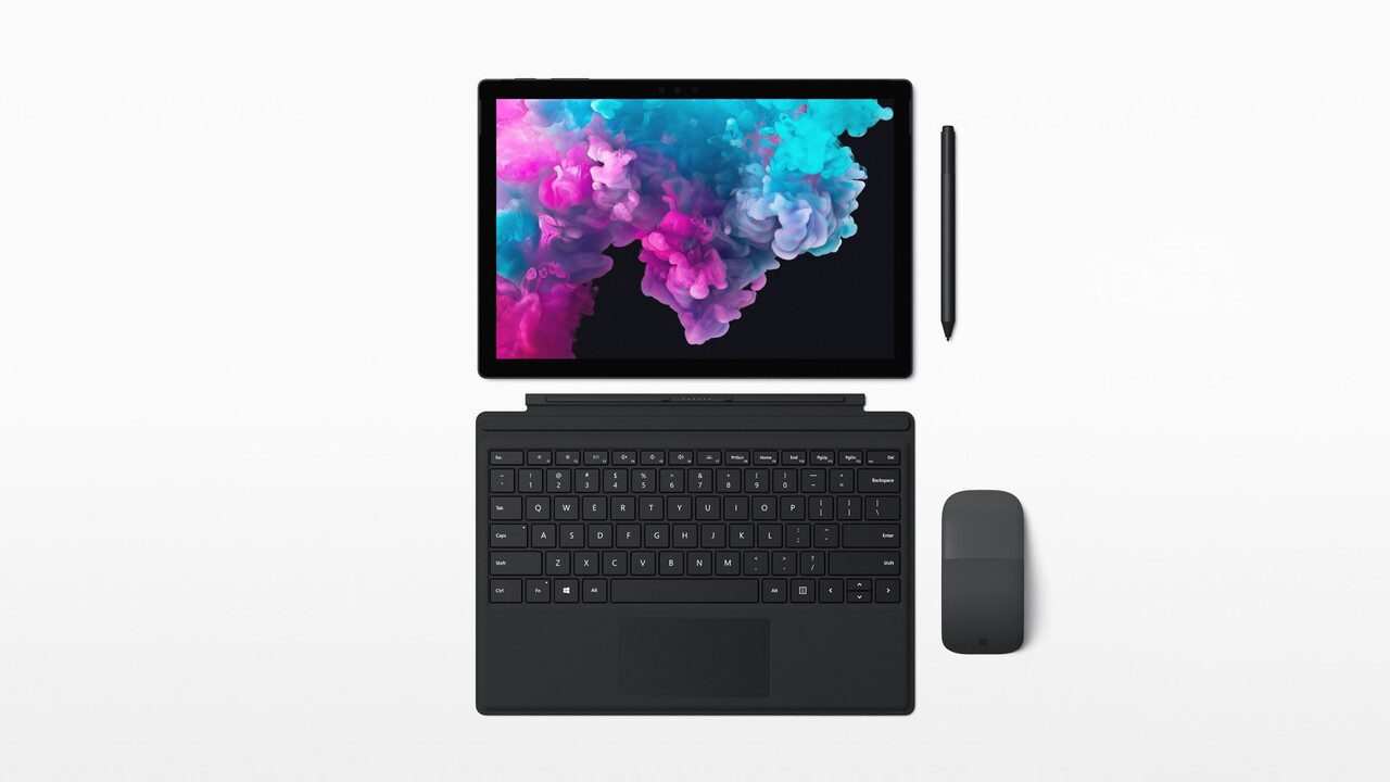 Microsoft Surface Pro: CPU và RAM và kích thước bộ nhớ đã biết