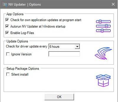 NV Updater akan memperbarui driver kartu grafis NVIDIA di dalamnya Windows sepuluh