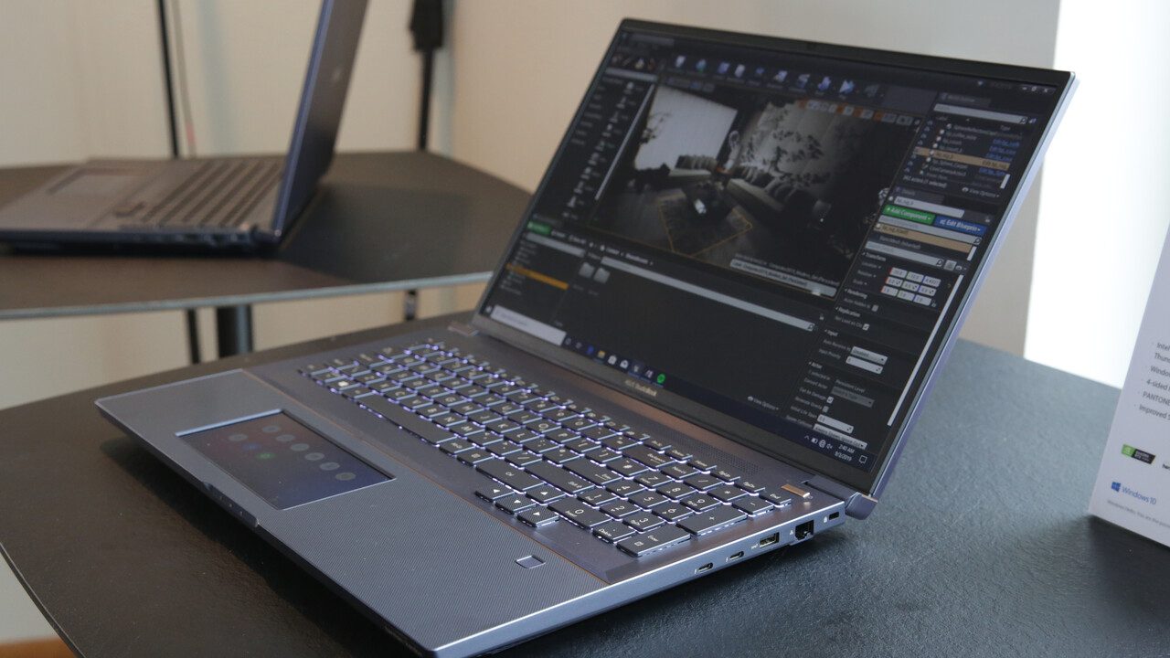 ProArt StudioBook Pro X: Laptop Asus untuk kreator dengan Xeon dan Quadro RTX 5000