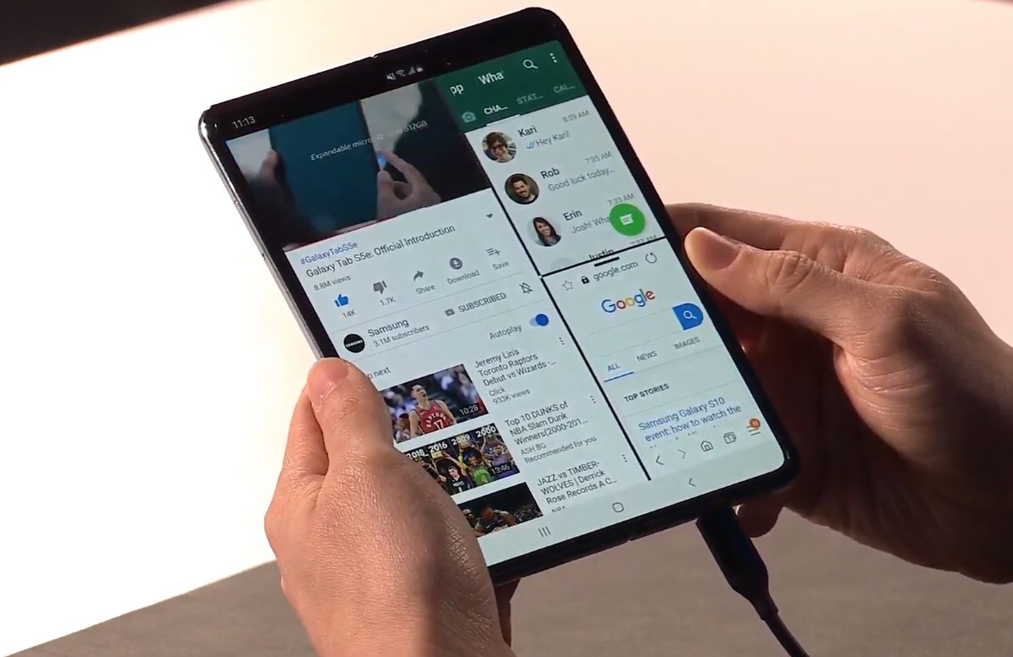 Samsung Galaxy Fold  Mungkin akan dirilis pada 27 September