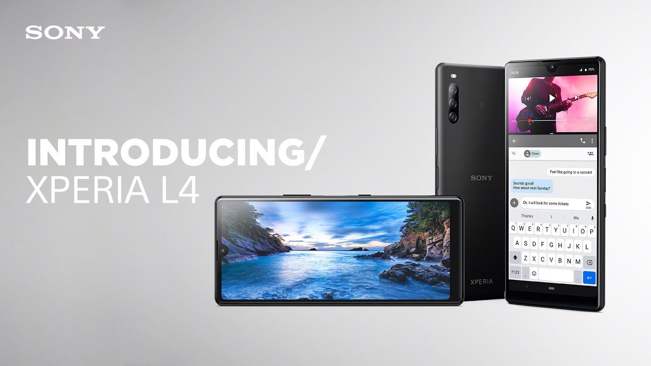 Sony memperkenalkan Xperia L4: Level entri pertama pada 21:9