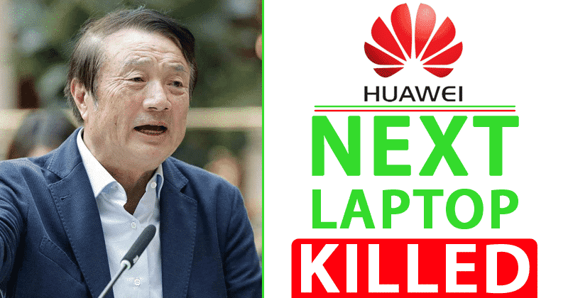 BERITA BURUK!  Laptop Huawei berikutnya dibunuh oleh AS melarang AS