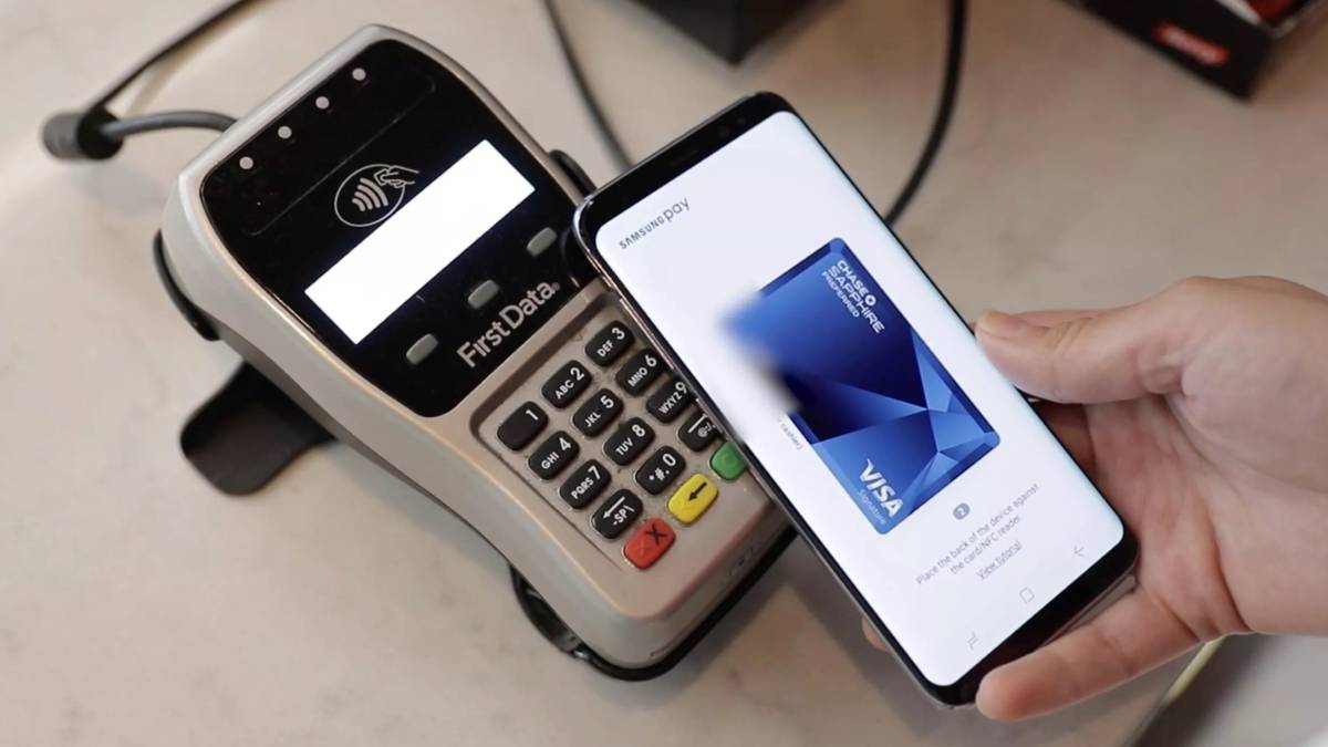 Thẻ thông qua Carrefour tương thích với Samsung Pay