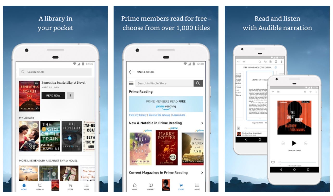 Amazon Kindle Aplikasi