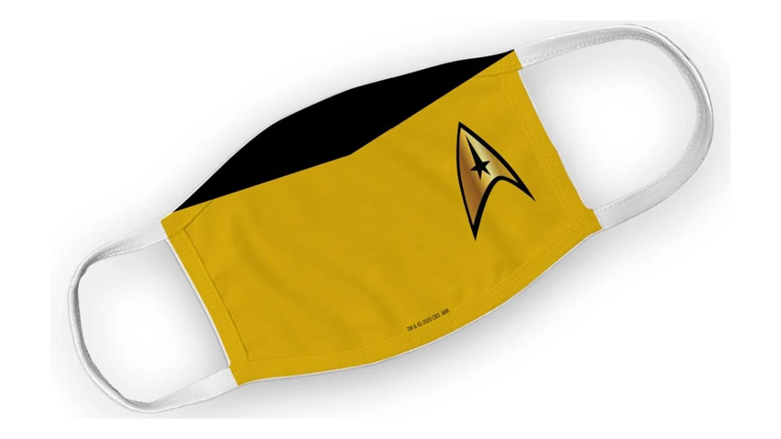 Masker wajah Star Trek terbaik seri asli generasi berikutnya kapten kirk spock picard kemeja merah
