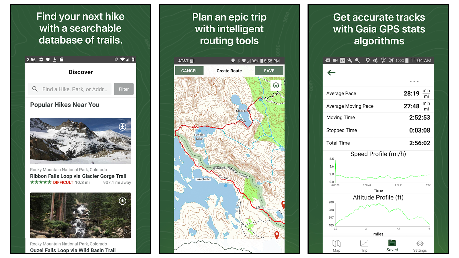 Gaia GPS ứng dụng đi bộ đường dài cao cấp tốt nhất bản đồ địa lý quốc gia sử dụng bản đồ kế hoạch các chuyến đi bộ đường dài ứng dụng để săn bắn trượt tuyết cắm trại ba lô off-roading