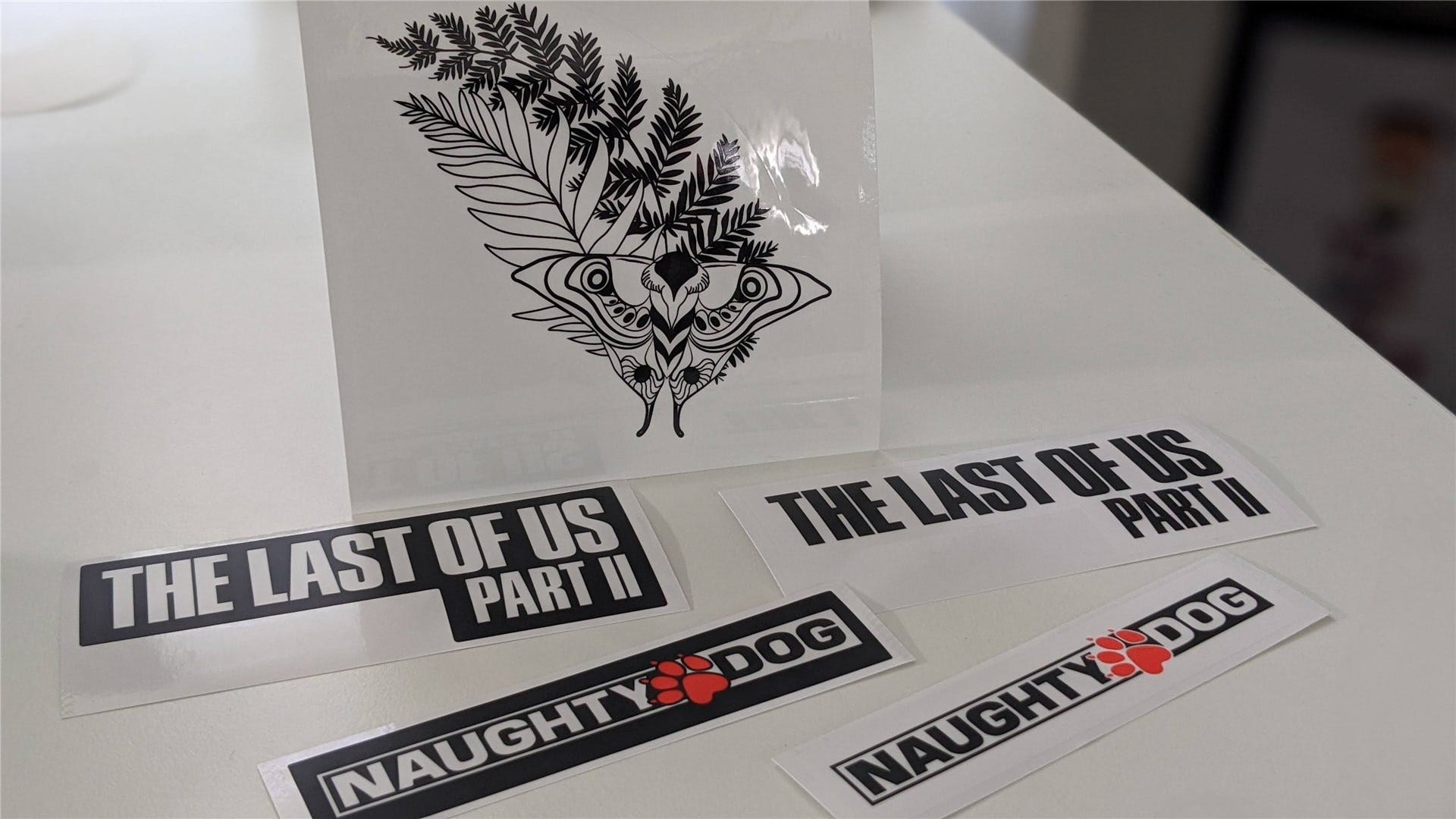 The Last of Us Del II Collector's Edition-klistermärken