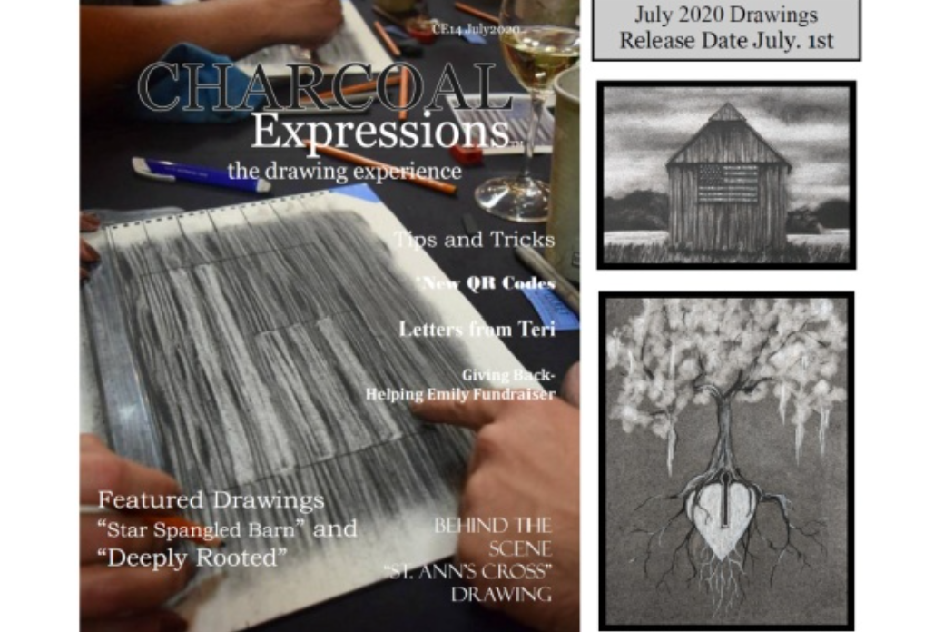 Charcoal Expressions hộp đăng ký cung cấp nghệ thuật hàng tháng tốt nhất cho các bức vẽ bằng than củi nghệ thuật trung bình