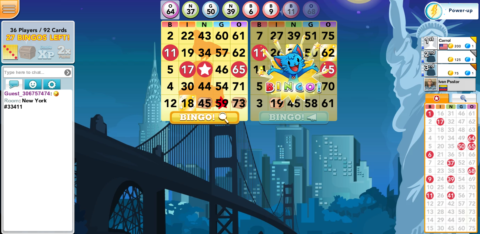 Bingo Blitz trò chơi bingo trực tuyến vui nhộn