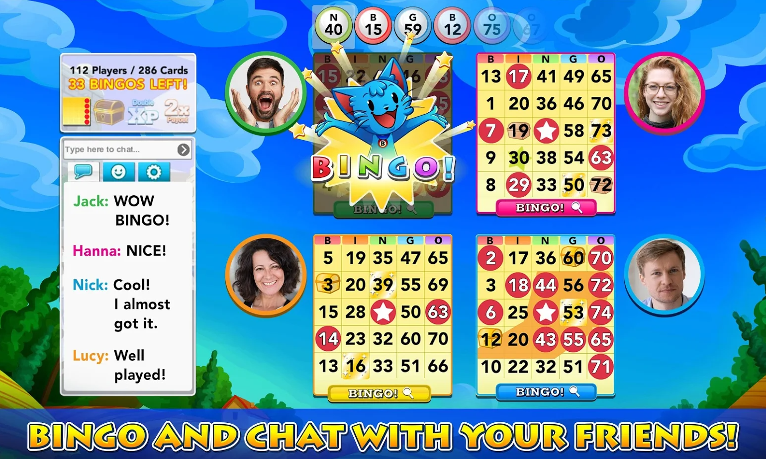 Trò chơi bingo Bingo Blitz