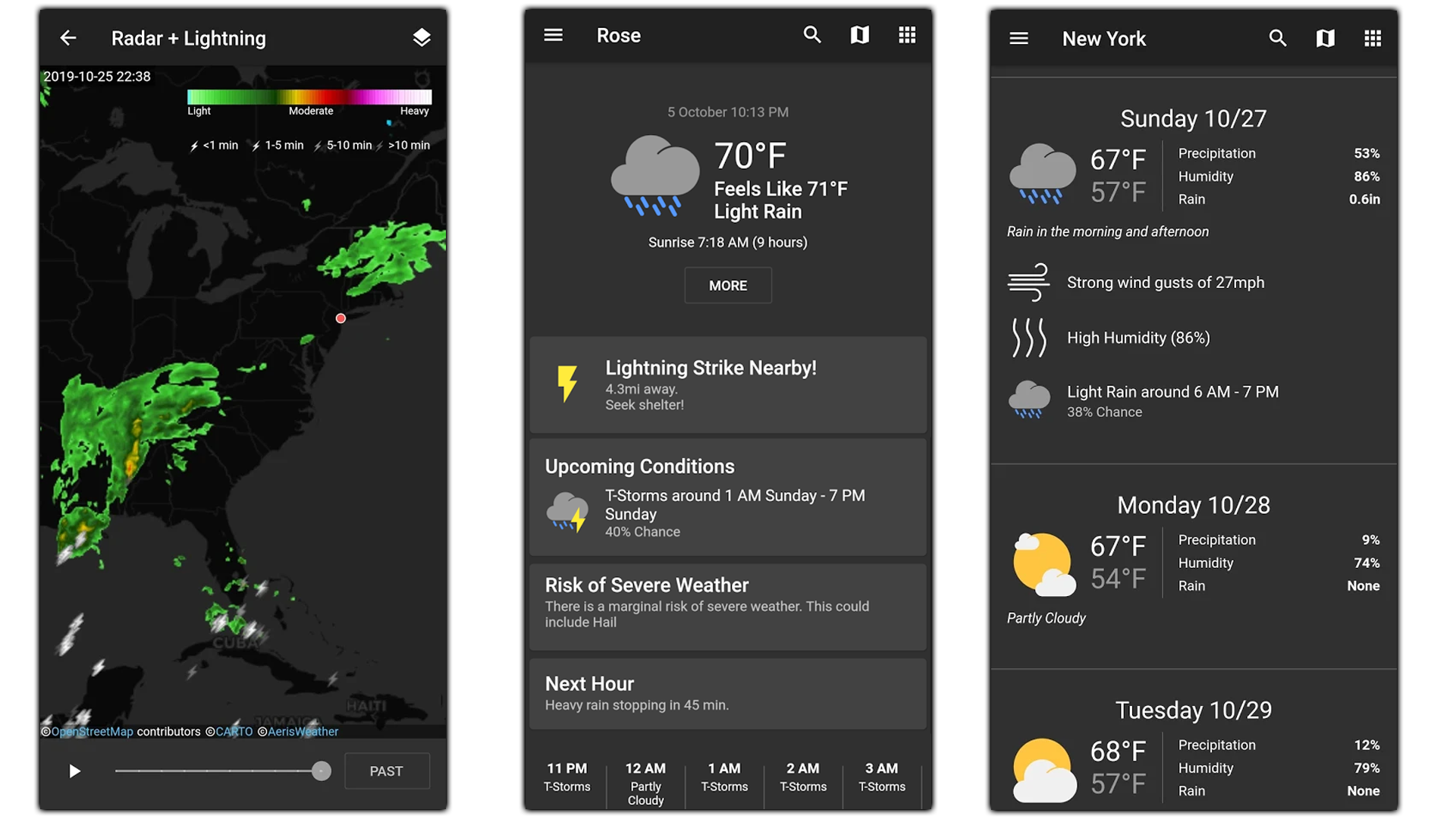 Aplikasi Cuaca Android Terbaik Saat Ini Saat Langit Gelap Mati 4