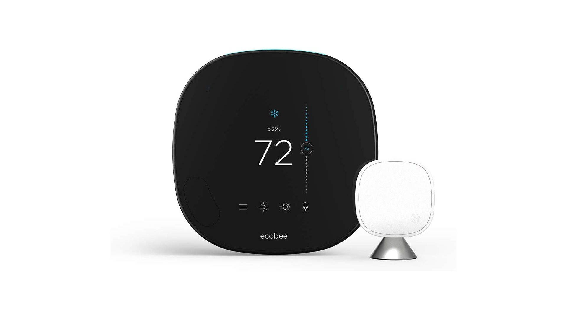 Cuplikan Ecobee SmartThermostat dengan Kontrol Suara