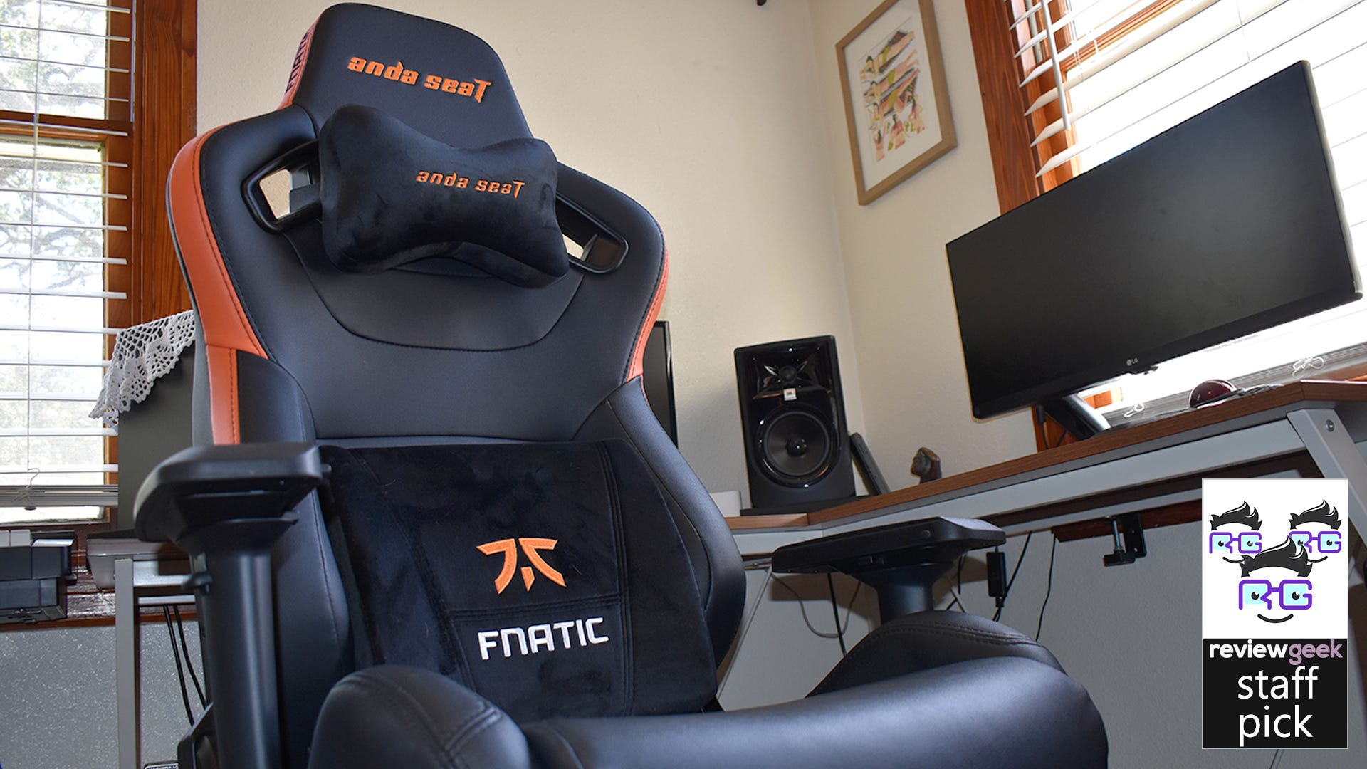 Đánh giá Anda Seat Fnatic Edition: Một chiếc ghế chơi game rất lớn, rất thoải mái