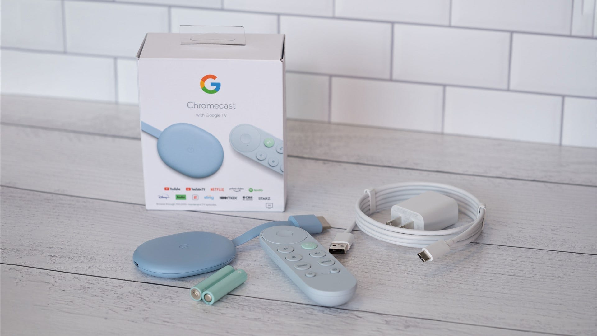 Uppackning av Chromecast med Google TV