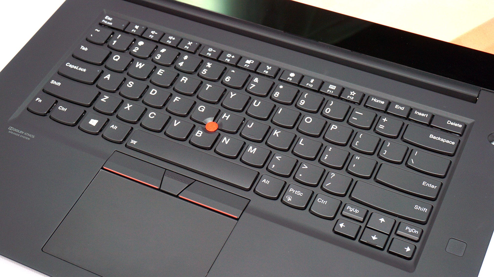 ThinkPad X1 Extreme tangentbord.