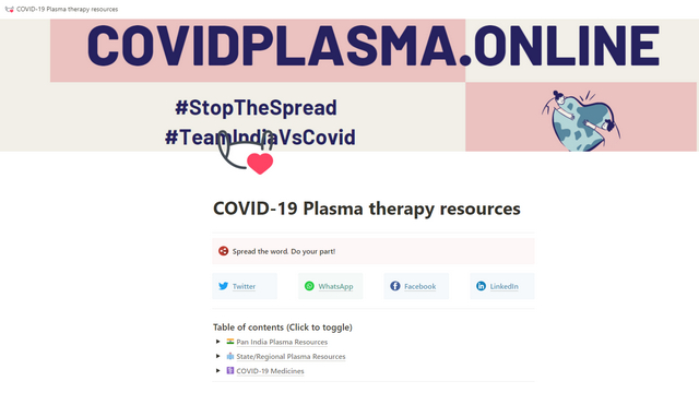 Sumber daya terapi plasma COVID-19