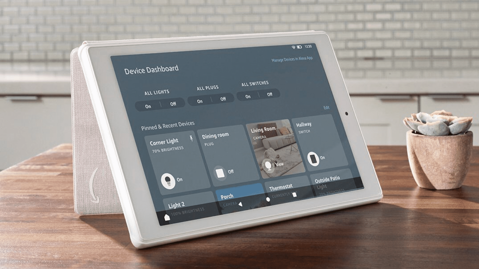 Một vài Amazon Fire Tablets Now có tính năng Trang tổng quan thiết bị gia đình thông minh