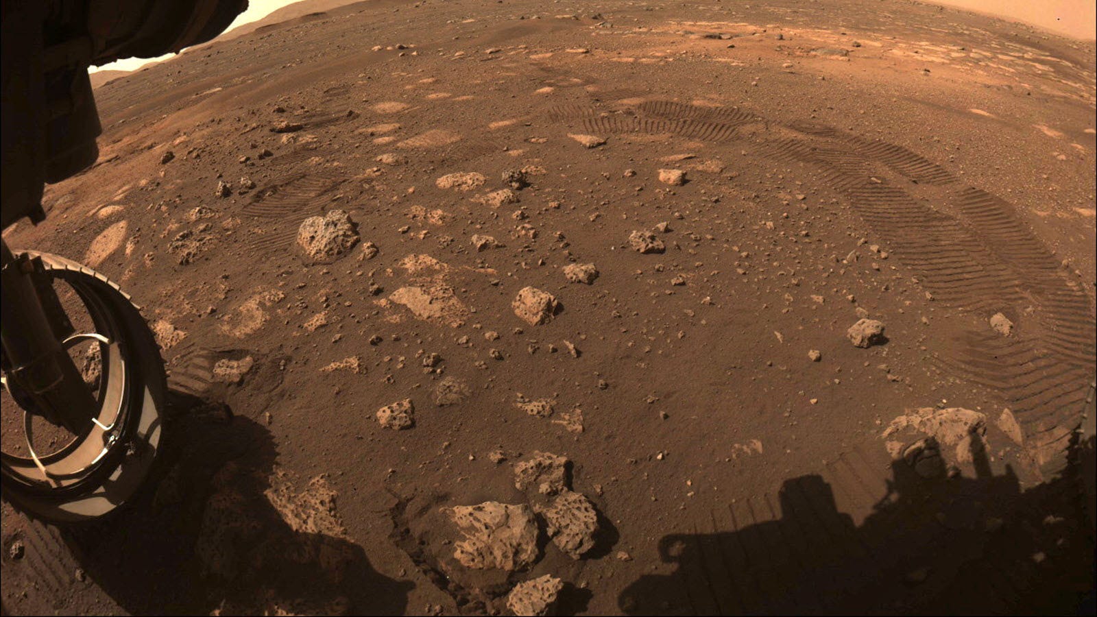 Lyssna på Mars vindar och lasrar i en inspelning gjord av Perseverance Rover